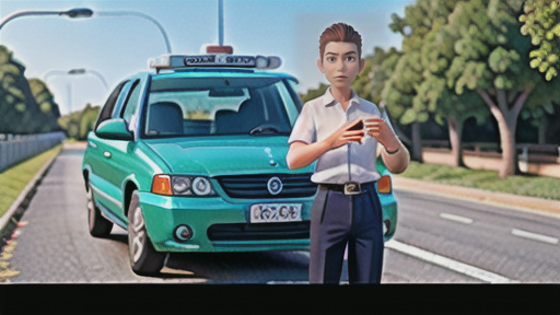 交通警察への感謝